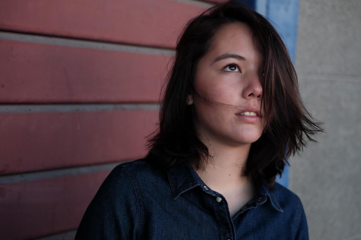 Eliane Crettaz photographiée à Sion Eliane Crettaz photographiée à Sion